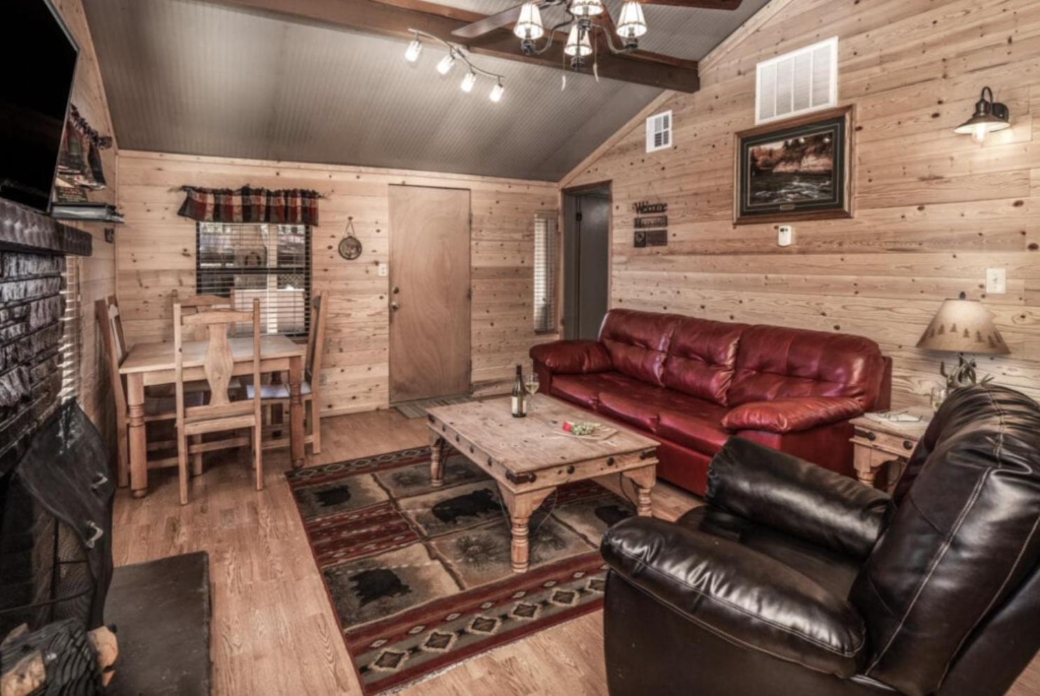 Canyon Cabins Руидозо Экстерьер фото